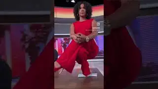 Why Did She Sit Like That On Live TV?