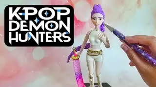Making Rumi from Kpop Demon Hunters with Clay