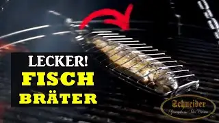 Fischbr&auml;ter aus Edelstahl 🐟🔥 Fisch perfekt grillen