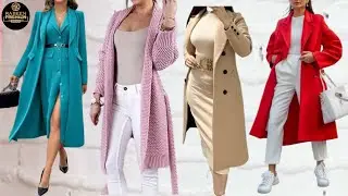 Modern Women Casual Winter Outfits | Stylish Looks for Cool Days.#elegantfashion 