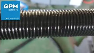 Plastic Corrugated Pipe Extrusion Production Line/Plastic Flexible Corrugated Pipe Making Machine