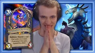 We Made A SCHOLOMANCE MONSTER!! Shaman-Stone Is Coming! (Hearthstone: Scholomance Academy)