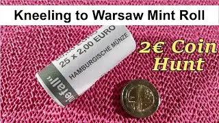 Kneeling to Warsaw 2 Euro Coin Hamburg Mint Roll 2020