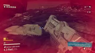 No Man's Sky 5 Star Wanted Level and Chicken Walker Sentinel