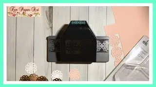 ⭐ EK SUCCESS ABSTRACT FLOWER CHAIN PUNCH REVIEW AND MINI DOILY TUTORIAL ⭐