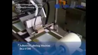 automatic paper separating and labeling machine, plastic bag labeling machine