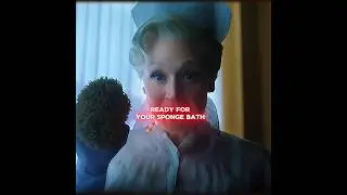 Wednesday&rsquo;s Reluctant Sponge Bath Showdown🥹| Wednesday Edit | Vem no pique