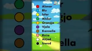 Kuluri - Colors Name in Maltese