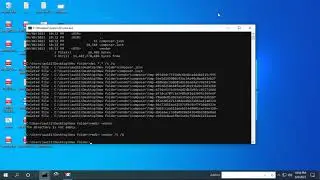 How to delete a folder, subfolder and files with cmd