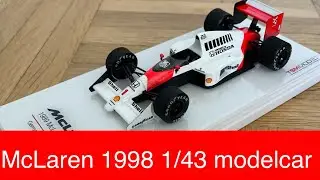 TSM Model : McLaren 1989 Ayrton Senna German Grand Prix Winner 1/43 |Formula 1 model Car #formula1