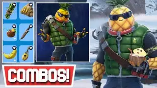 *NEW* BEST PINEAPPLE PETE SKIN COMBOS! | Fortnite