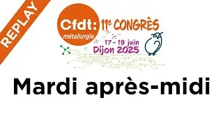 FGMM CFDT   11e Congr&egrave;s Dijon Mardi 170625