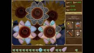 Puzzle Inlay - Round World - Sunflowers (448 pts) - Level 4