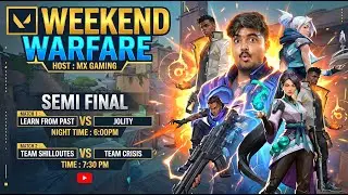 Valorant Weekend Warfare – Who Will Win? LIVE NOW 🏆