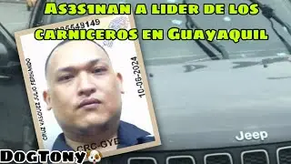 As3sinan a alias Chino Julio l&iacute;der de los Carniceros en la ciudadela Alborada Guayaquil