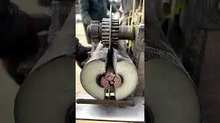 High-speed underground high-voltage cable stripping process