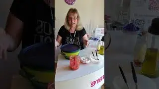 Spargel Mango Salat mit dem Multi Chef von Tupperware