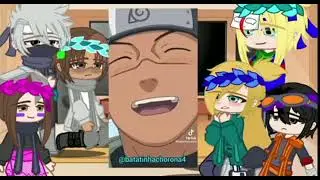 //♡Time 7 antigamente+Deidara reagindo kakairu🤍🤎 Tobidei 🖤💛♡//