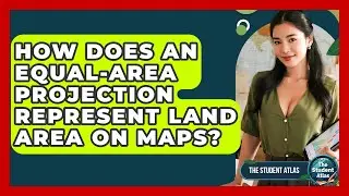 How Does An Equal-Area Projection Represent Land Area On Maps? - The Student Atlas