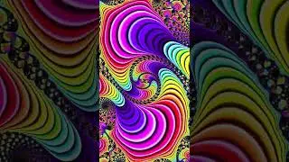 #animation #shorts #digitalart Neon Fractals and Techno Trance Grooves: A Hypnotic Experience