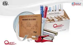 WireHider Raceway & Raceway-On-A-Roll from Quest Technology Intl