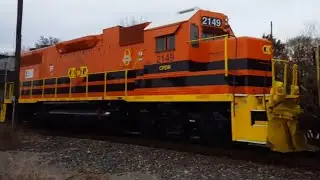 CPDR 2149 Trails on CSX 818 Q513 Southbound Terre Haute, IN