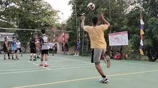 PERTANDINGAN PERSAHABATAN TEAM VOLI ANTAR PT SKYWORT VZ BLOK D