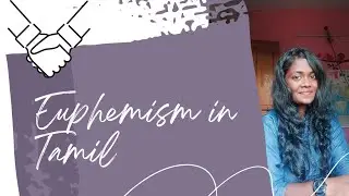 Euphemism in Tamil #englishforbeginners #tnpscenglish #sscnewpattern #figuresofspeech 