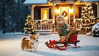 Ai Cute Cat| The Corgi and His Christmas Mom | Heartwarming Corgi & Cat Holiday Story