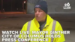 Mayor Ginther holds Press Conference