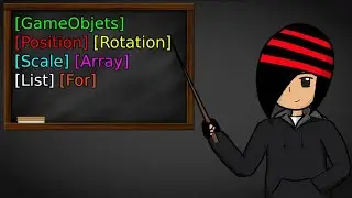 Unity - Programación básica | Parte 2(GameObjet,Posición, Rotación, Escala, Arreglos, Listas, For)