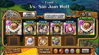 Arena San Juan Wolf | Katakuri v3 | Easily Accessible Supports OPTC