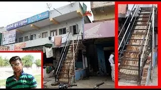 Student gets electrocuted on the steps on his tuition classes