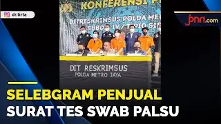 Reaksi Keras dr Tirta soal 3 Pemalsu Surat Swab Test Covid-19 Ditangkap