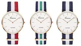 Nylon strap Style Quartz For Women