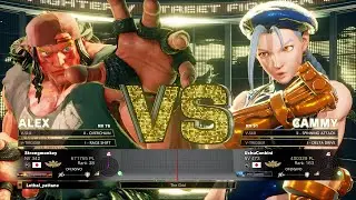 SFV Champion Edition 🔥 Kichipa (ALEX) Vs UchuConbini (CAMMY) 🔥 Online Match's 02-06-2023