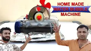 HOME MADE BUBBLE MAKER || PROJECTS || EXPERIMENTAL VIDEO BY BOOM DADDY