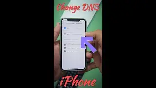 использовать DNS в мобильных данных iPhone. #шорты #руководство