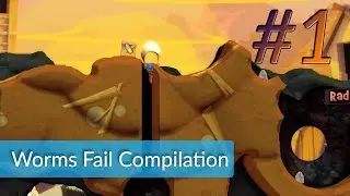 Worms Fail Compilation #1 - Worms Revolution [Deutsch / German]