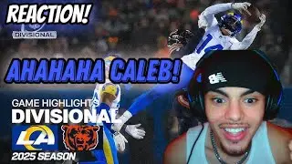 Lions Fan HAPPY Reaction to Los Angeles Rams vs Chicago Bears Game Highlights NFL Divisional Round