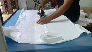 starch shirt ironing|how to iron a dhirt|ironing |steam iron press|how to fold shirt|shirt