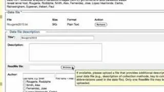 How to deposit data in Dryad