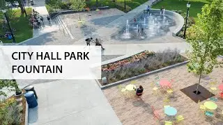 City Hall Park Fountain - Burlington Vermont