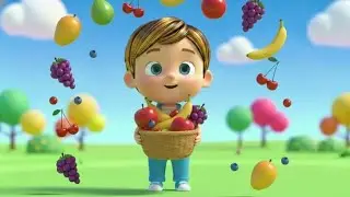 Fruits Song 🍎🍇🍍🍉। Learn Fruits with Name। Nursery rhymes for Kids। @KidsicTVNurseryRhymes 