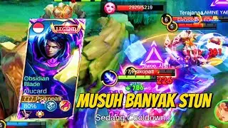 MUSUH TEBAL & BANYAK STUN 😱 ALUCARD TETAP MASUK, AUTO BANTAI! MLBB