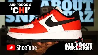 NIKE AIR FORCE 1 'CHI' CUSTOM NIKE BY YOU UNBOXING & REVIEW!!