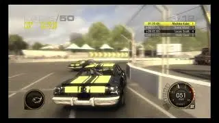 GRID (2008) HD Gameplay - 50 Lap Destruction Derby (Xenia)
