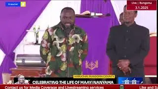 Watch What Bungoma Senator David Wakoli Wafula Said Infront of Pres. Ruto