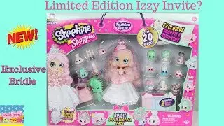 NEW Shopkins Exclusive Bridie Shoppie Super Shoppers Pack with 20 Pieces Will we get Limited Edition