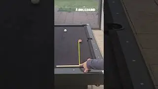 New Measurement System for 1-Rail Kick Shots in Pool Explained ✅#trickshots #8ballpool #billirads